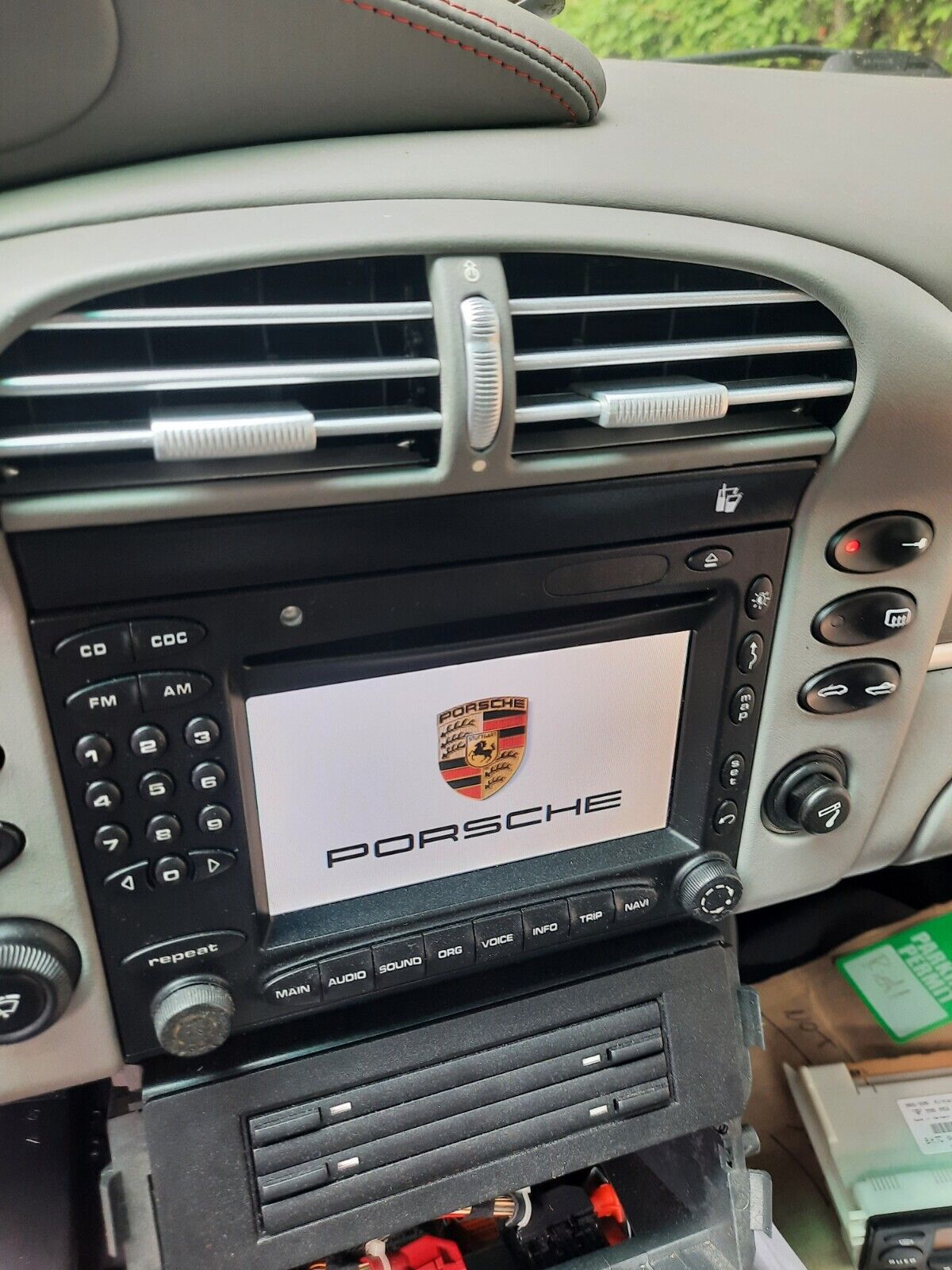 2002-2004 Porsche 911 Boxster Radio Stereo Navigation Display PCM