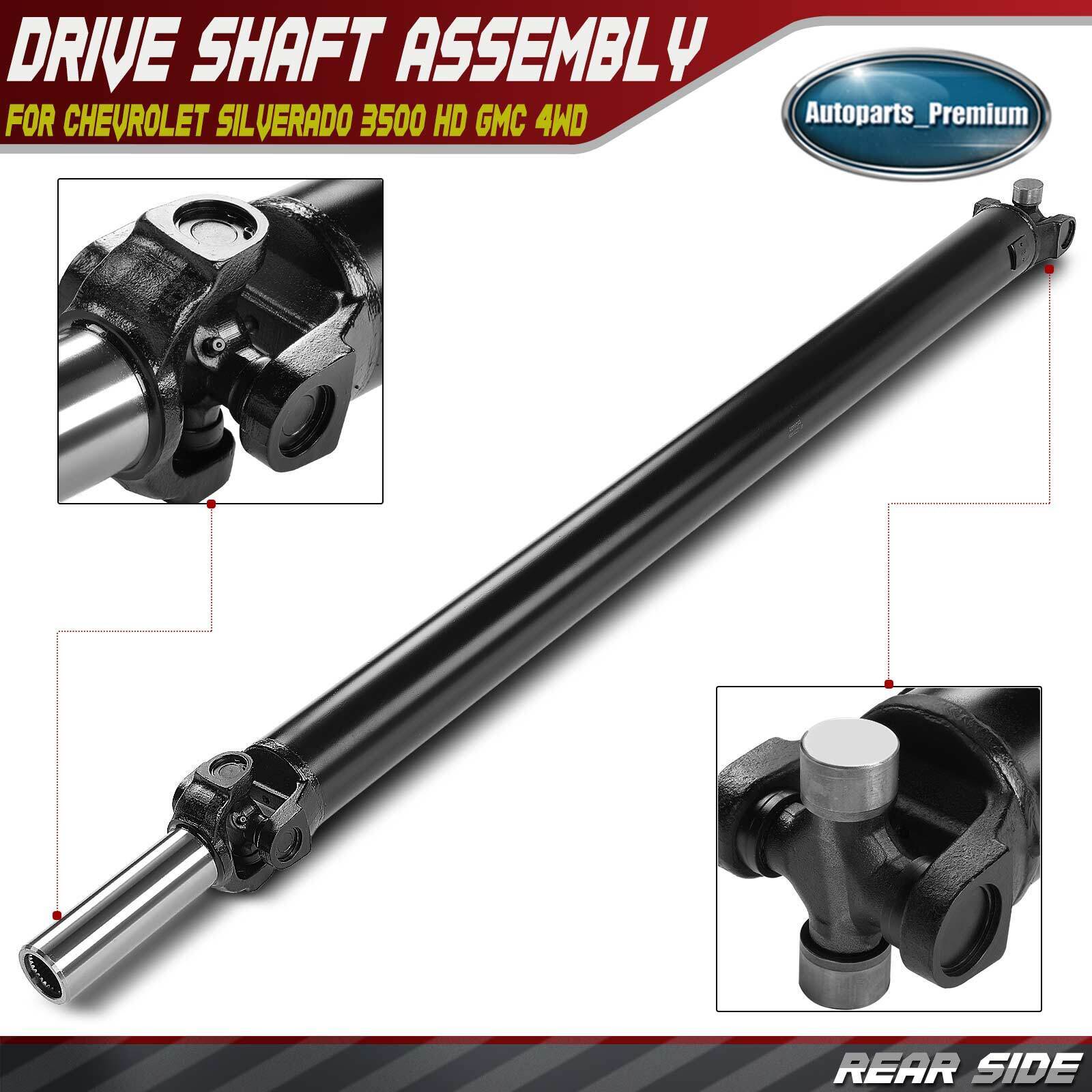 Rear Side Driveshaft Prop Shaft Assembly for Chevrolet Silverado 3500 HD GMC 4WD