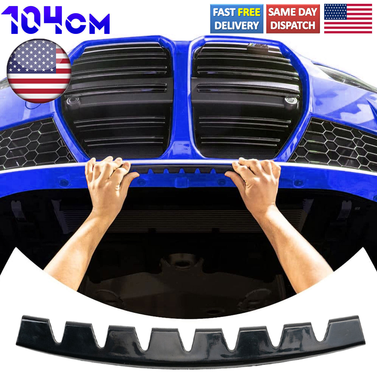 8x Front Bumper Scrape Guard Chassis Anti-Scratch Skid Protector Kit Universal 