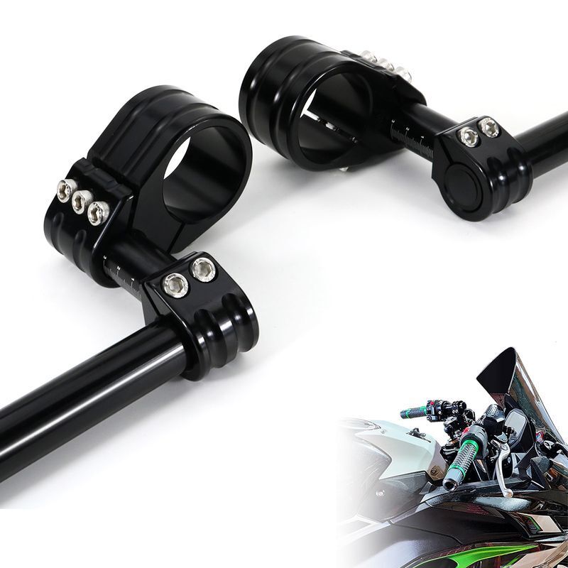 Adjustable Clip Ons Handlebar Fit For YAMAHA YZF-R6 2005-2021 YZF-R1 1998-2021