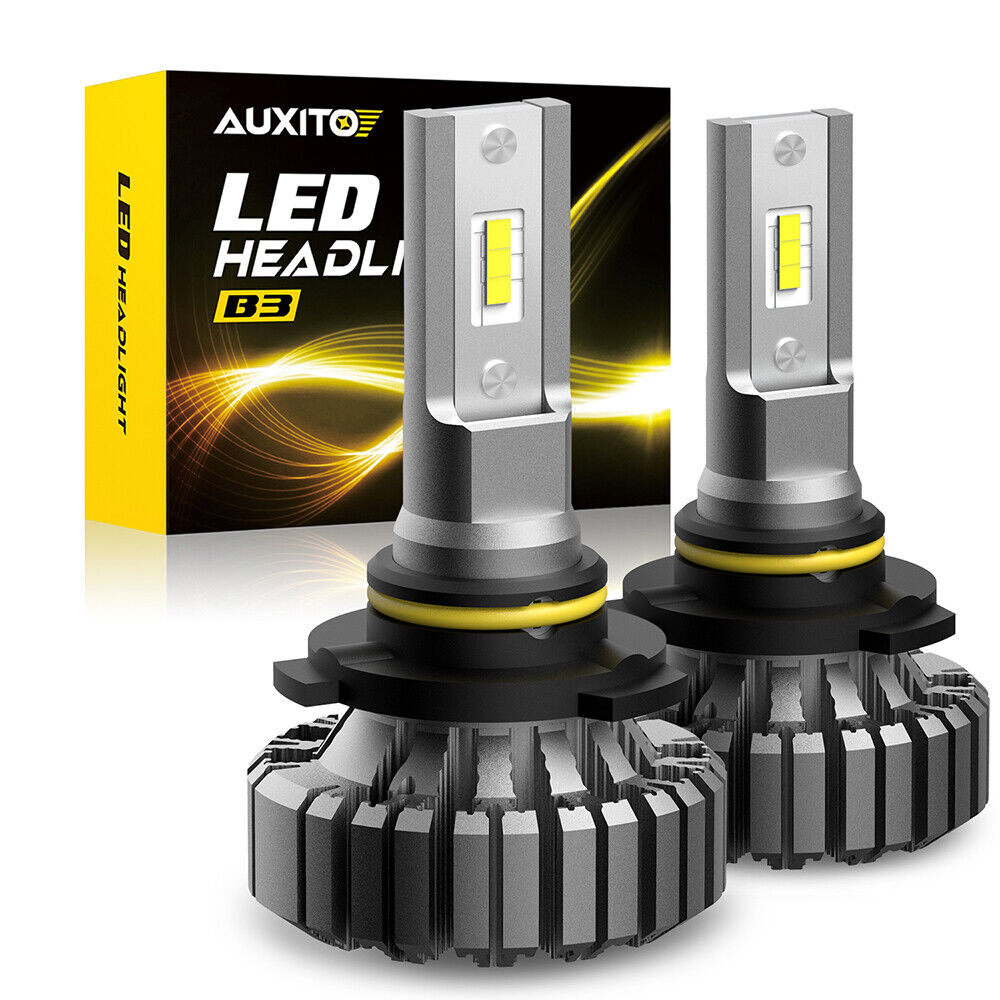 2X AUXITO LED Headlights Low Beam 9006 for Honda Civic 2004-2015 White Noiseless