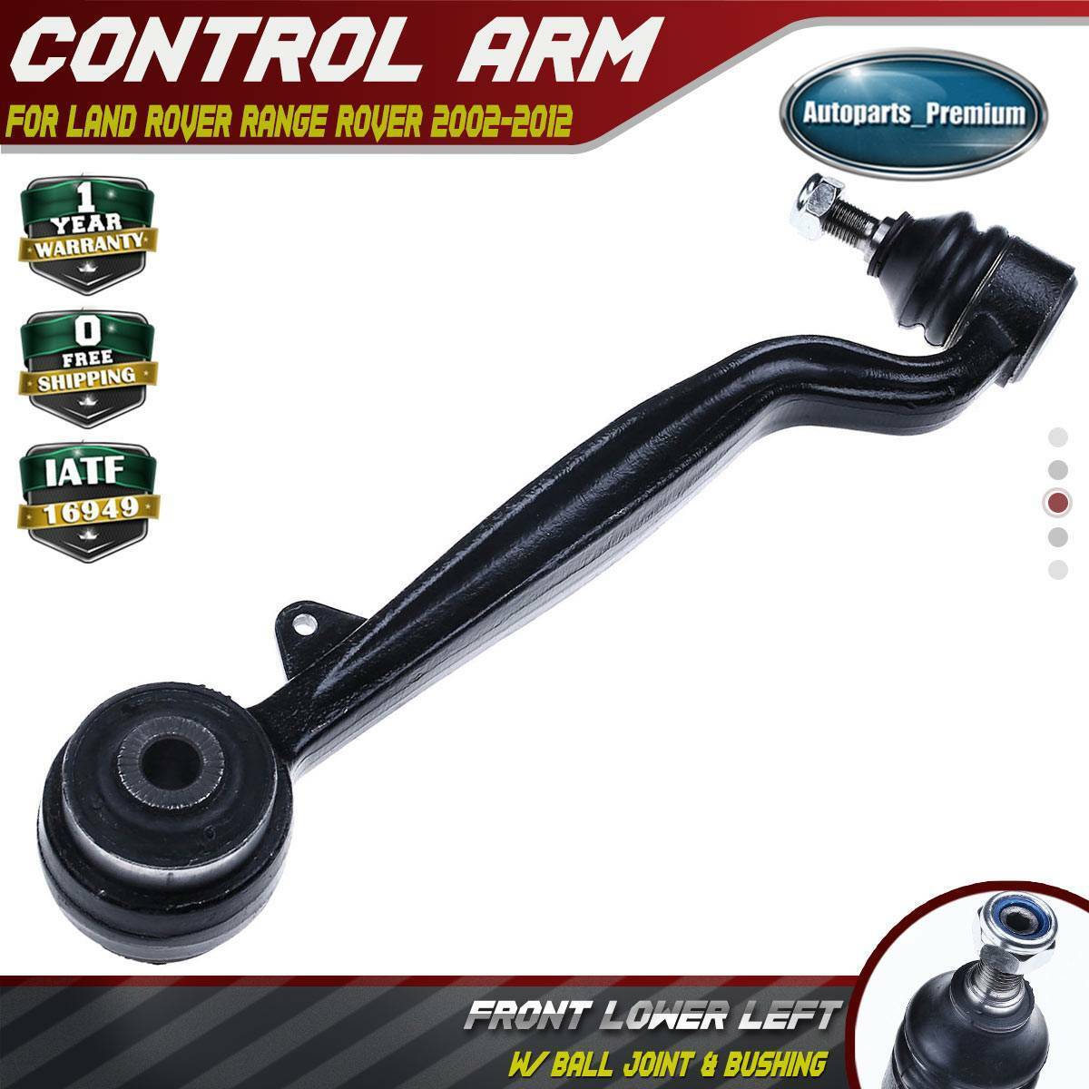 Front Left or Right Side Lower Control Arm for Land Rover Range Rover 2002-2012