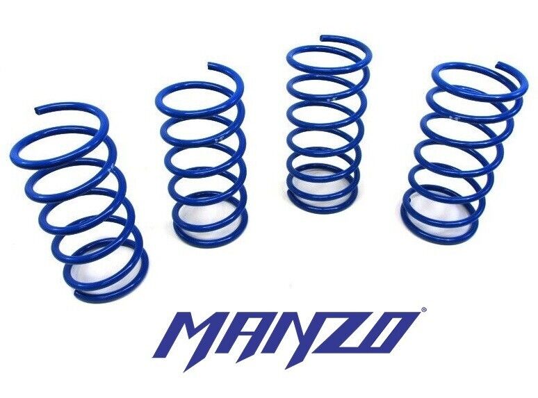 Manzo USA Street Lowering Drop Coil Springs Kit fits 09-14 Honda Fit GE 2nd Gen