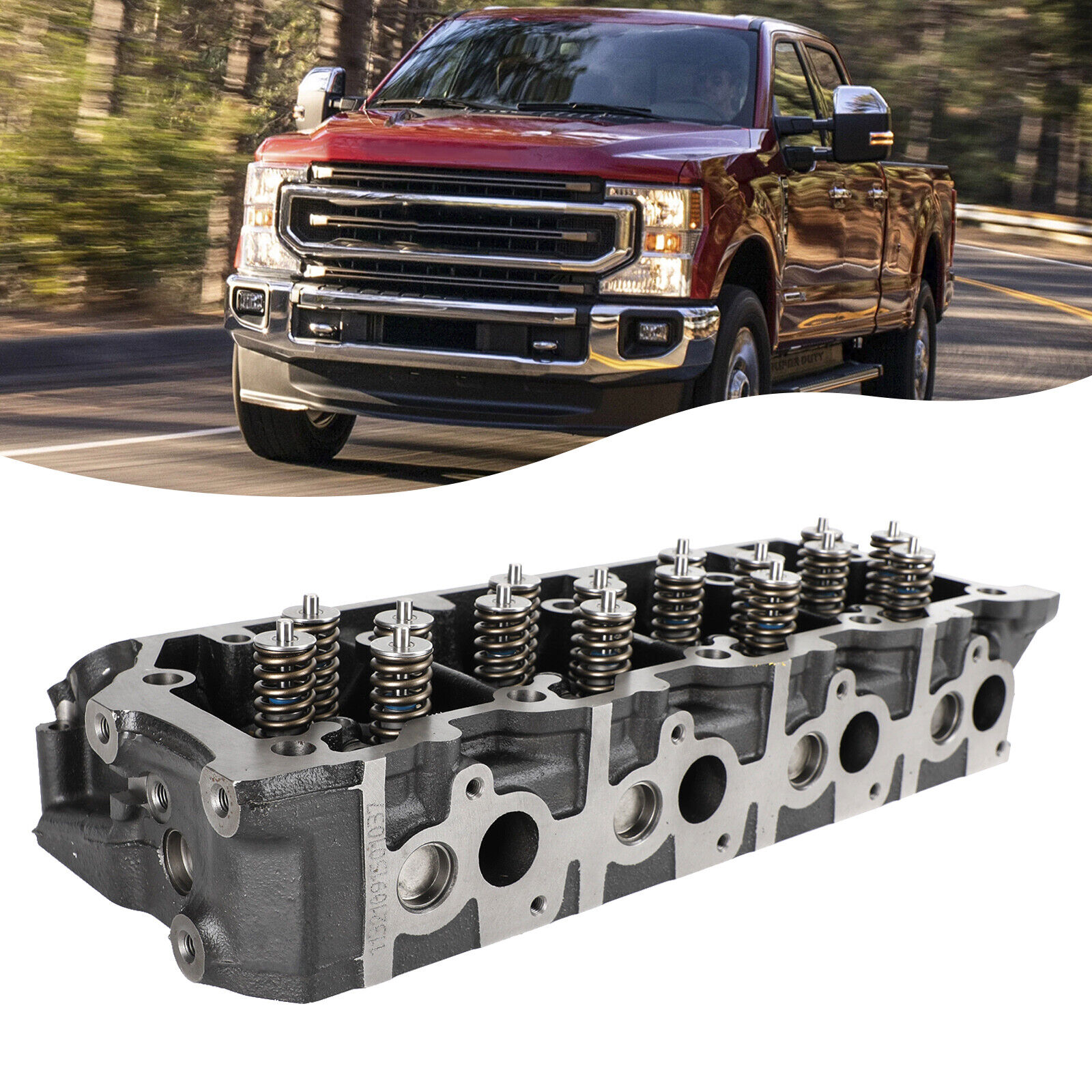 Cylinder Head 18mm 1843030C1 For Ford Super Duty F-250 350 6.0L Powerstroke F13