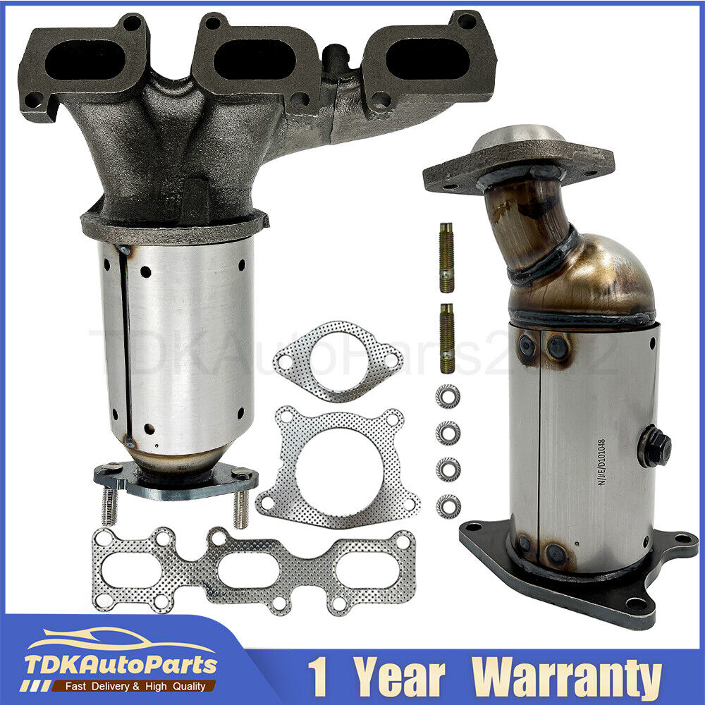 Front & Rear Catalytic Converter For 2011-2014 Ford Edge 3.5L 3.7L / MKX 3.7L