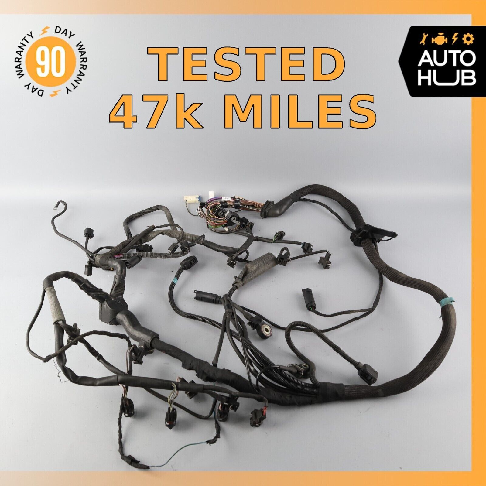 03-06 Mercedes W215 CL55 AMG Engine Motor Wire Wiring Harness 2205404033 OEM 47k