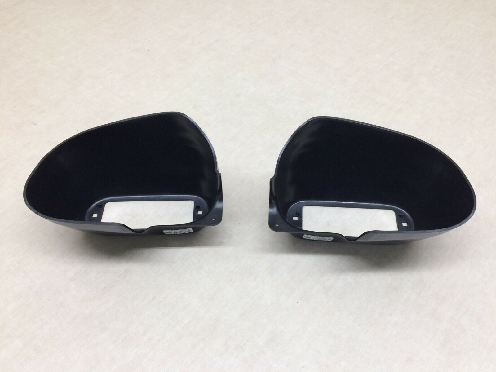 Set of Whelen Mirror Beam 500 LED shroud caps Crown Vic MBPCCAPP MBPCCAAD