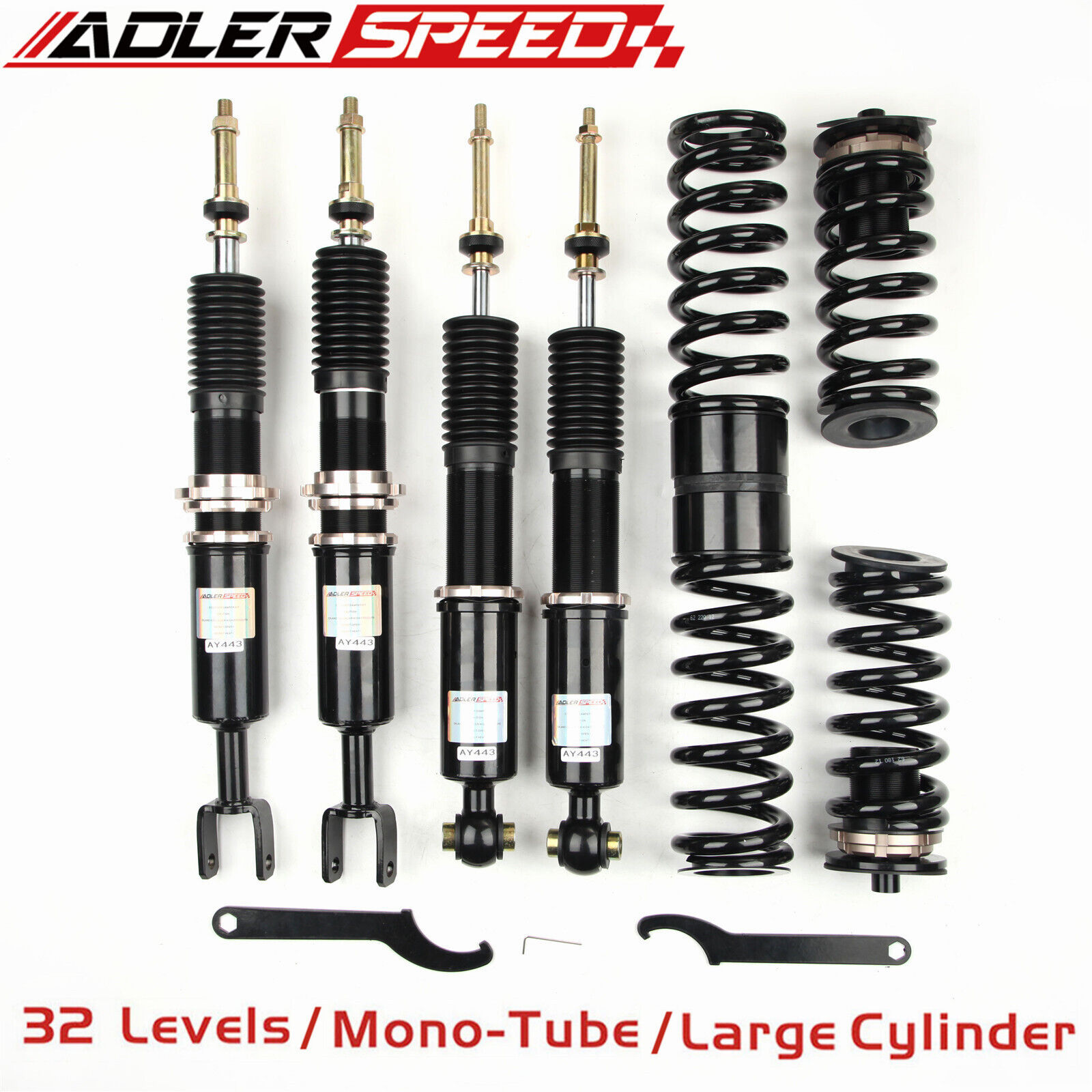 Coilovers Kit For 02-08 AUDI A4/A4 QUATTRO B6 B7 Adjustable Lowering Shocks Kit