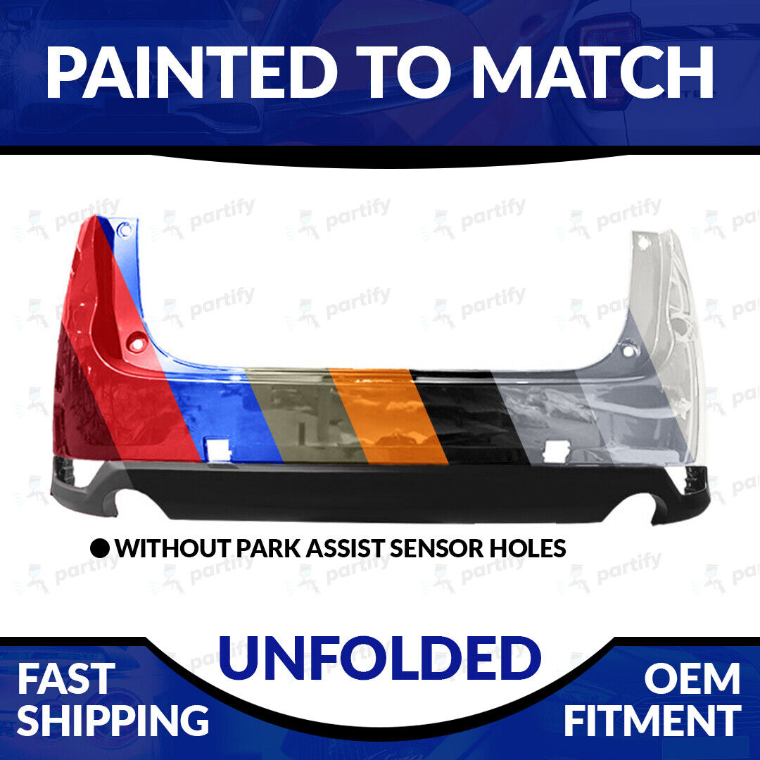 NEW Paint to Match Unfolded Rear Bumper For 2017 2018 2019 2020 2021 Mazda CX-5
