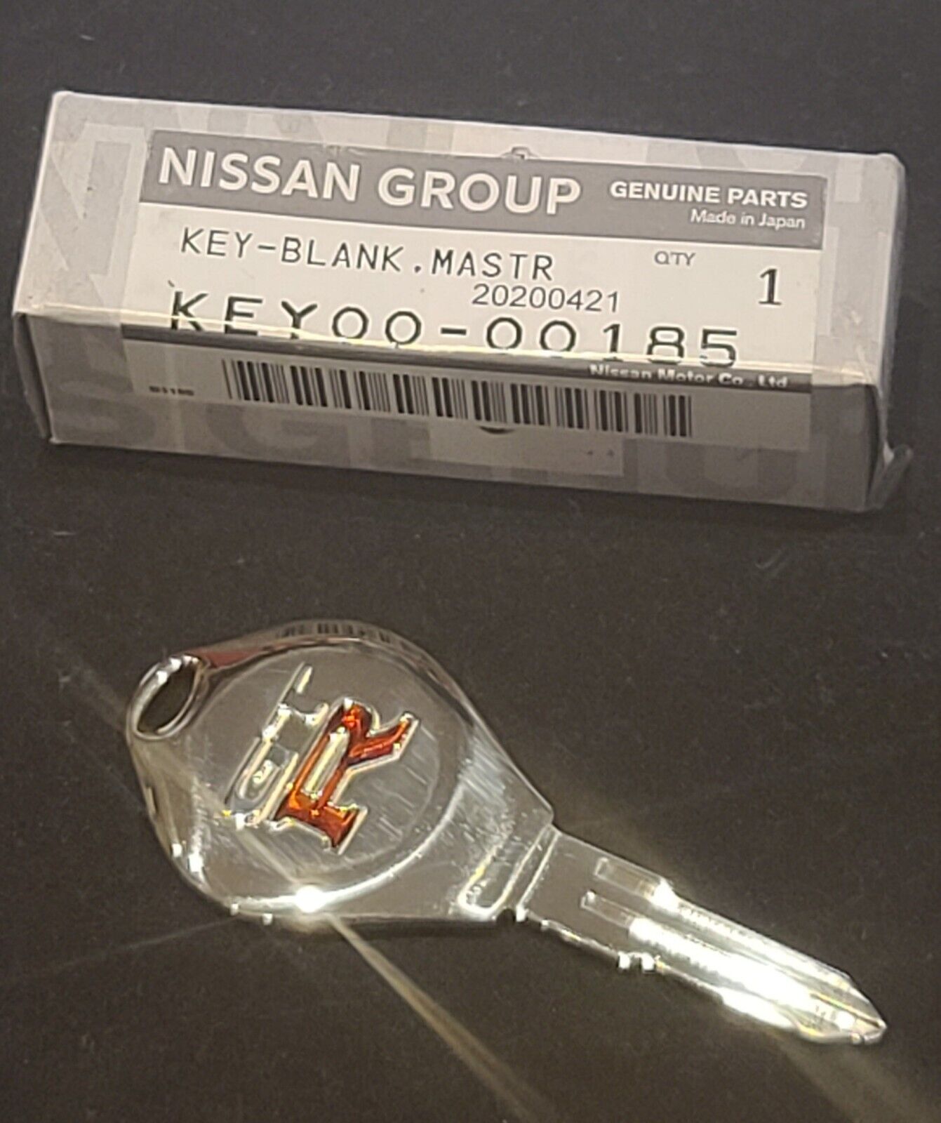 Genuine OEM New NIB Nissan GTR Key Blank R32 R33 Skyline GTR JDM KEY00-00185