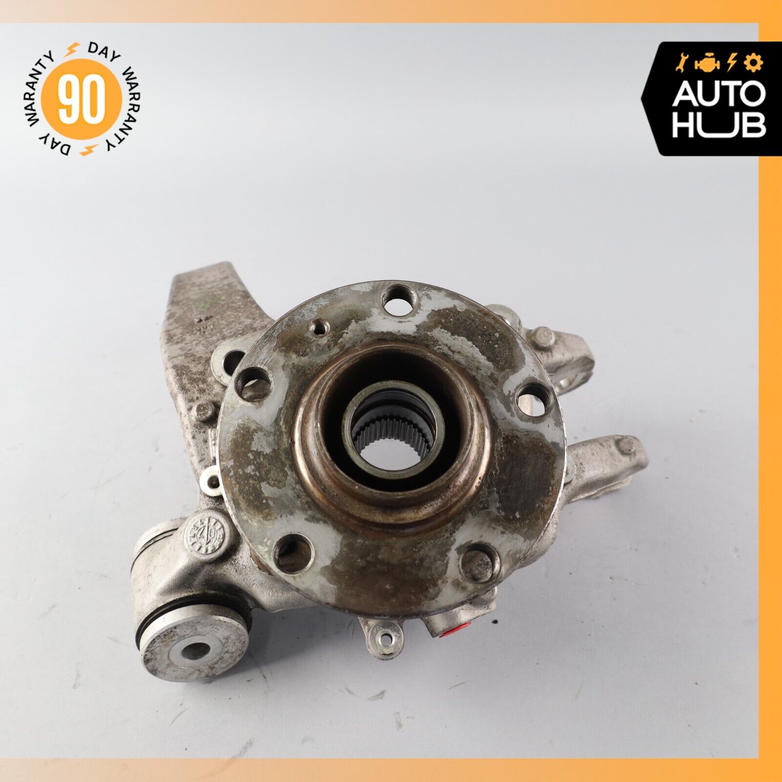 07-10 Bentley Continental GTC Rear Right Side Spindle Knuckle Hub OEM 63k
