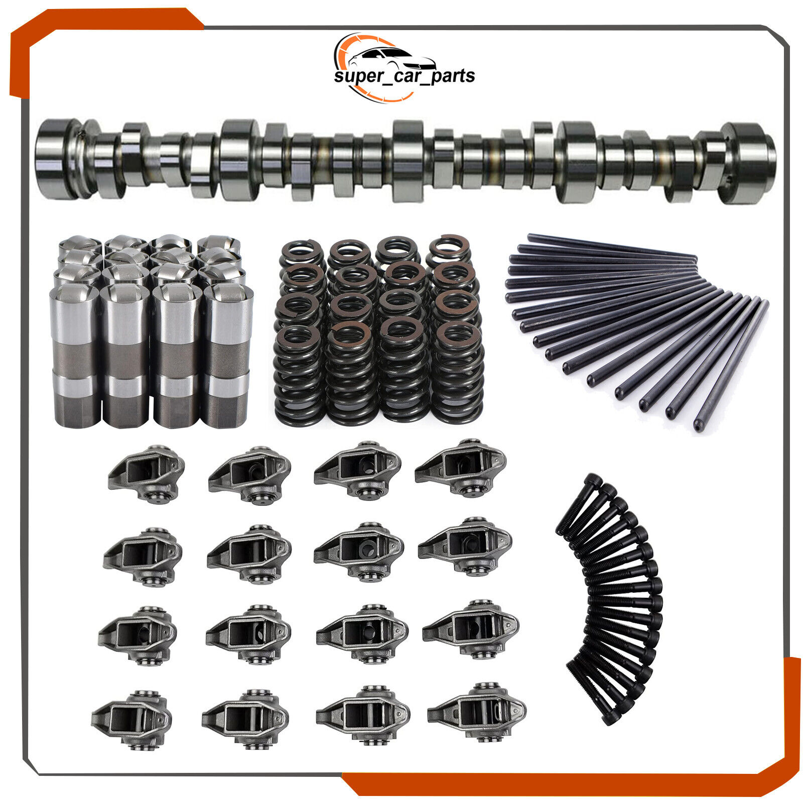 E1840P Sloppy Stage2 Camshaft Lifters Spring Kit for Chevy LS .585\