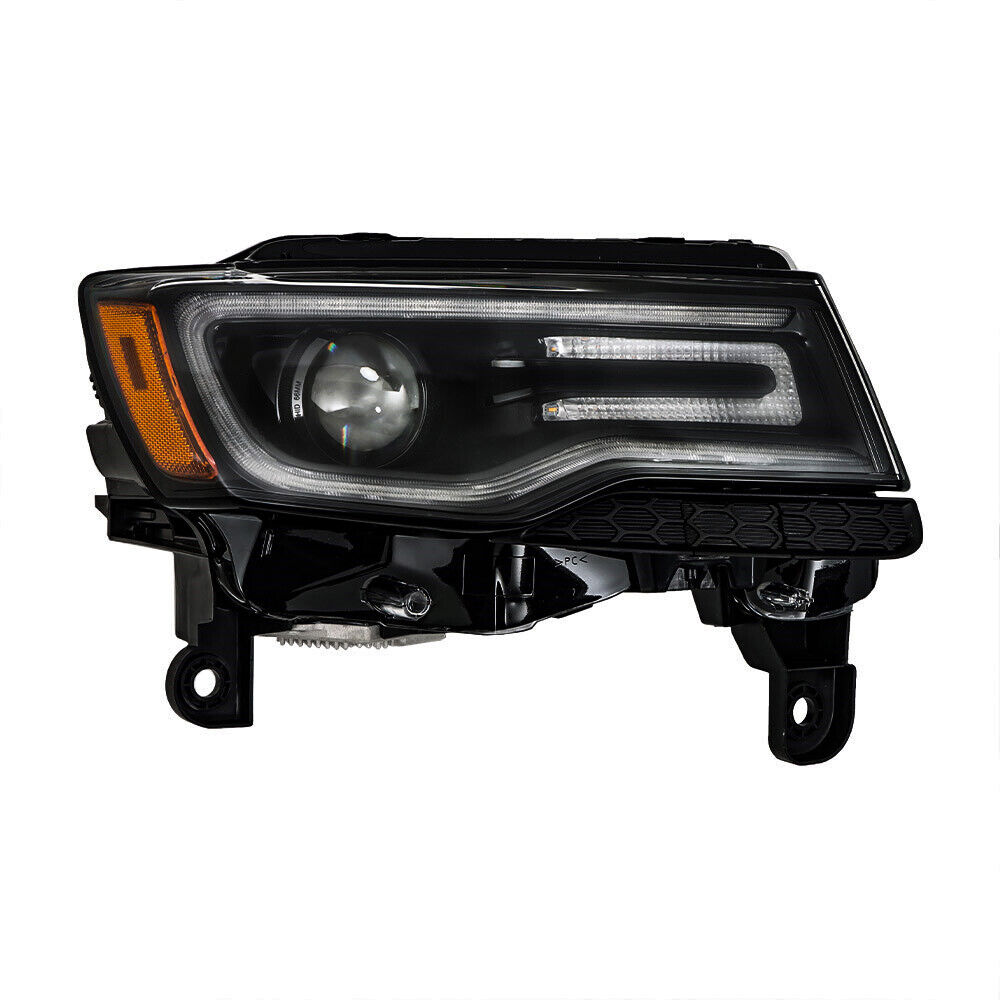 Labwork Right Headlight For 2014-2015 Jeep Grand Cherokee SRT HID Black RH