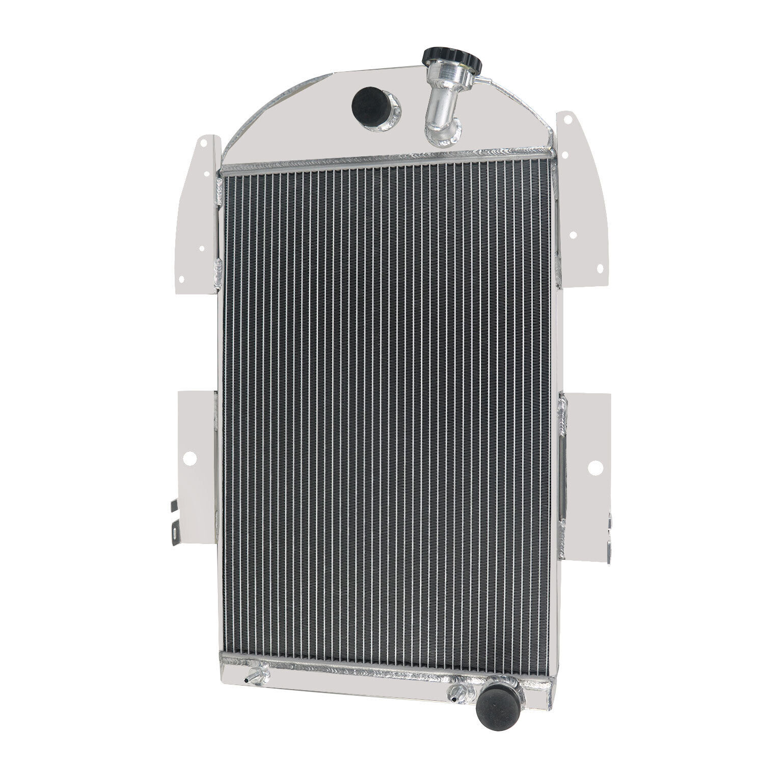 4 Rows Aluminum Radiator Fits 1934-36 Chevrolet Pickup Truck 6Cyl Chevy Engine.