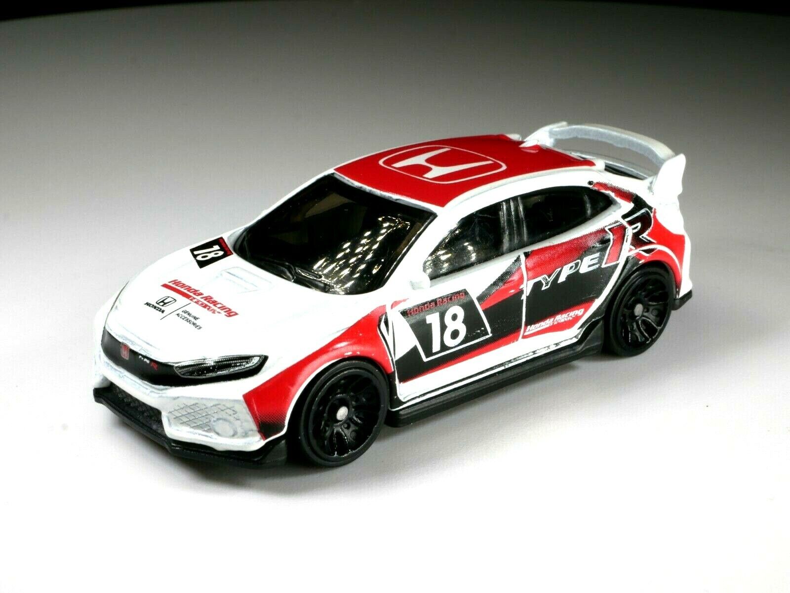 2018 Honda Civic Type R 1/64 Scale DIECAST COLLECTOR    Car White