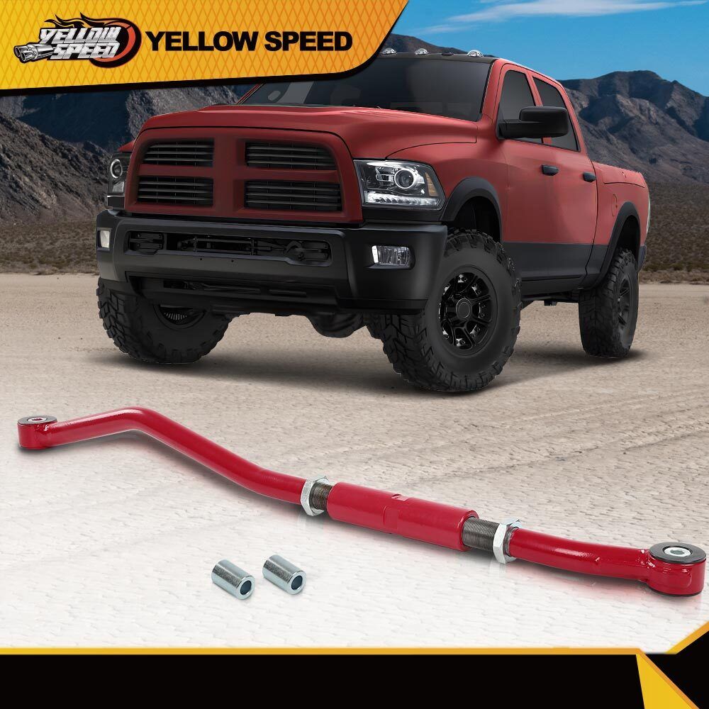 Fit For Dodge Ram 03-13 2500 3500 HD Front Adjustable Track Bar 2-6 Lift Red New