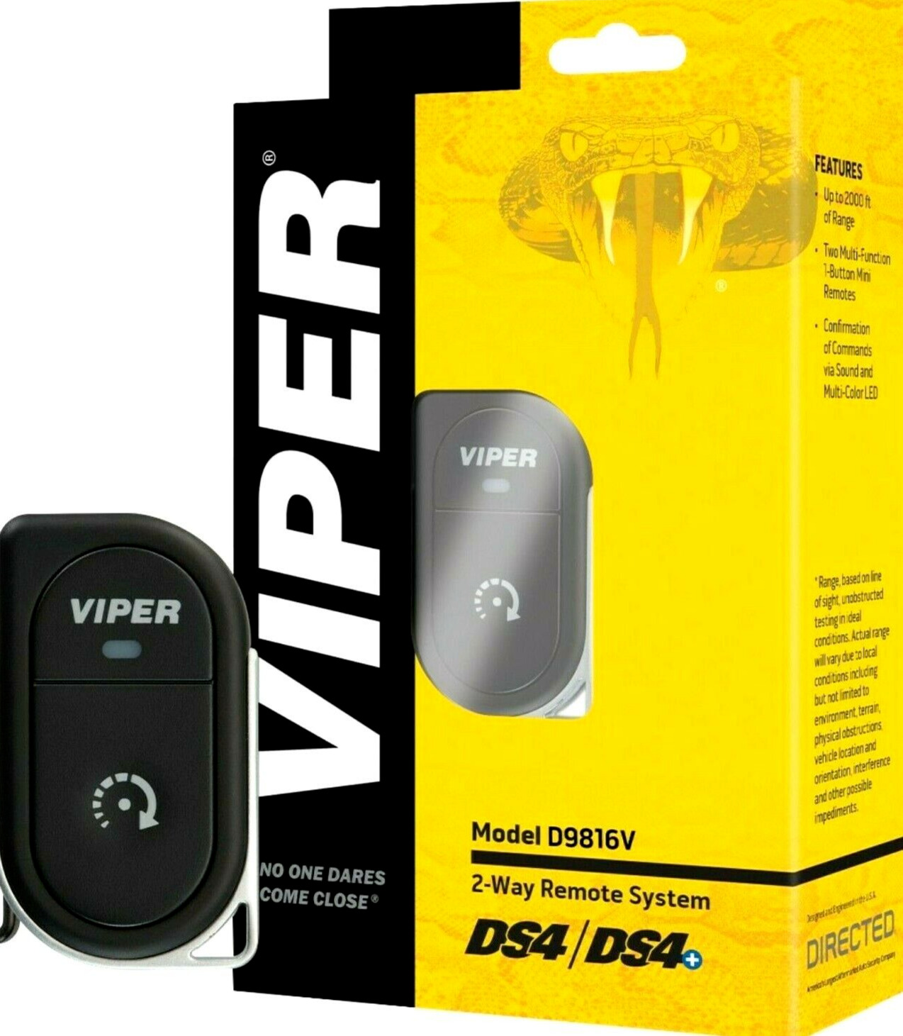 Viper 9816V 2-Way Remote For 4203V, 4205V, 4218V, 7616V, 9211VL