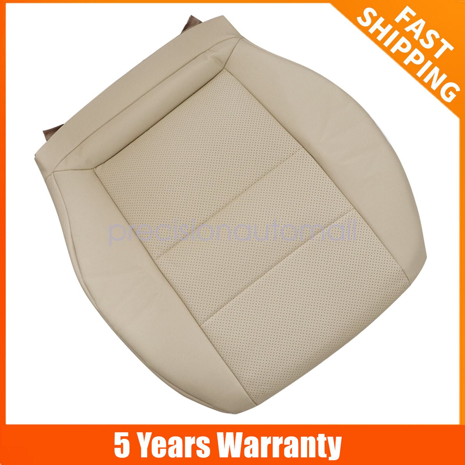 2008-2015 For Mercedes Benz GLK 250 300 Driver Bottom Leather Seat Cover Ivory