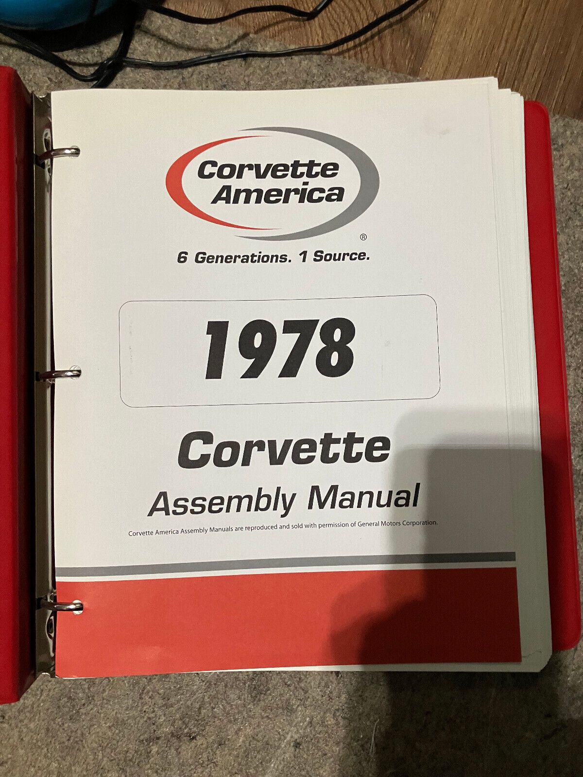 1978 Chevrolet Corvette Assembly Manual Book Rebuild Instructions Illustrations