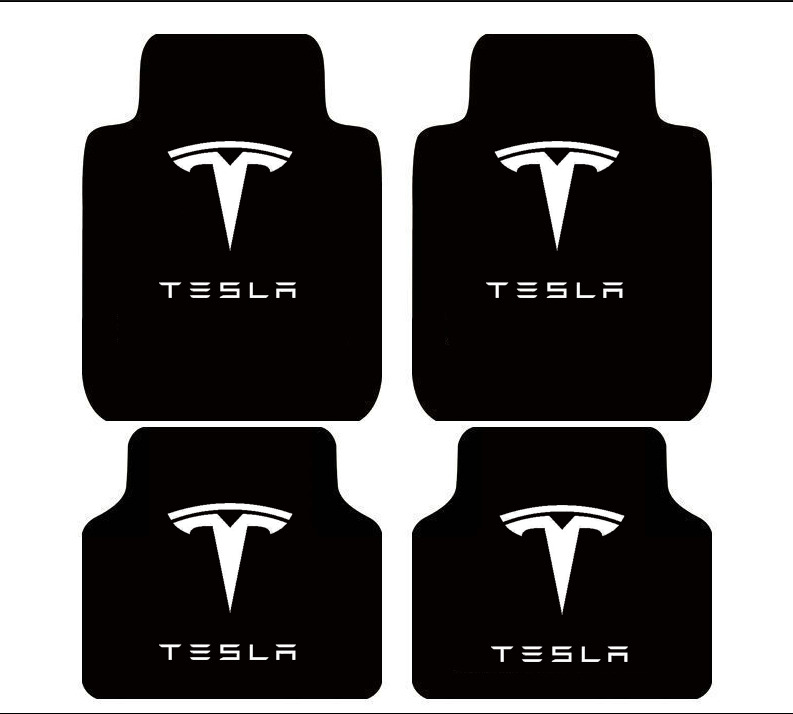 4PCS For Tesla 3-S-X-Y 2012-2023 Car Floor Mat Waterproof Auto Carpet Universal