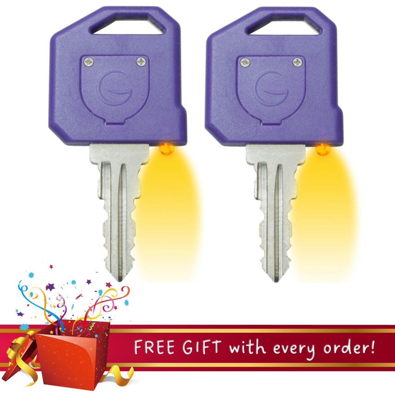 1 Pair (2 keys) Global Link LED Precut RV Keys SELECT YOUR KEY CODE G301- G390