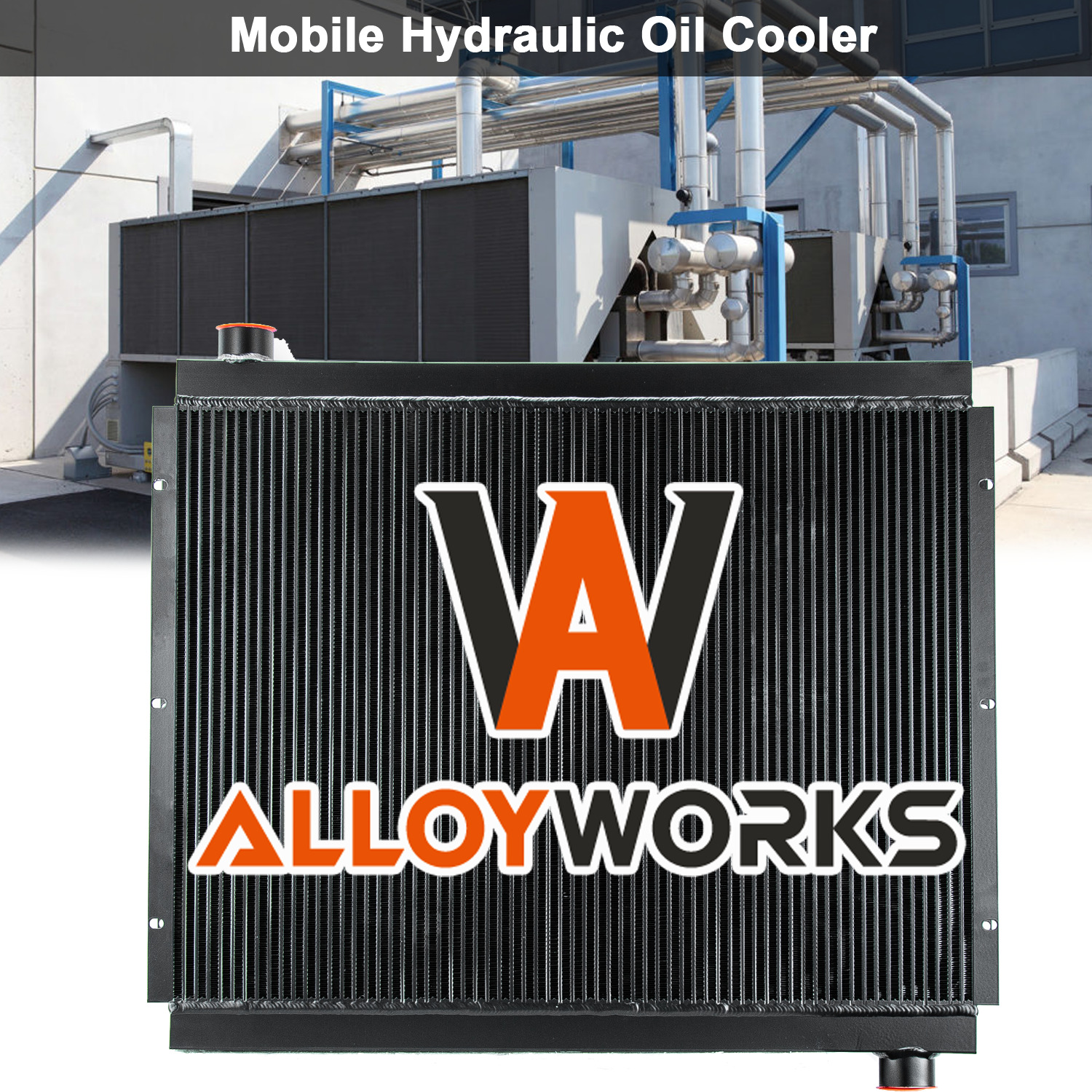 Mobile Hydraulic Oil Cooler fit Heavy Duty Industrial Hydraulic System