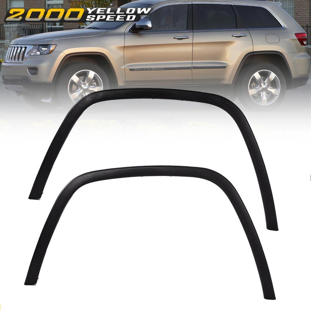 Fit For 2011-2016 Jeep Grand Cherokee Front Bolt-on Fender Flares Left & Right
