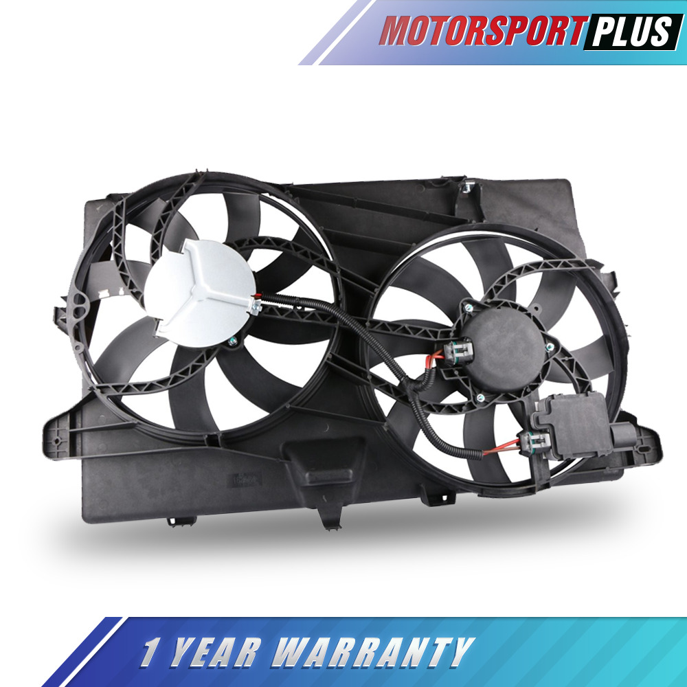 AC Dual Radiator Cooling Fan Motor Assy For 2007-15 Ford Edge Lincoln MKX 622040