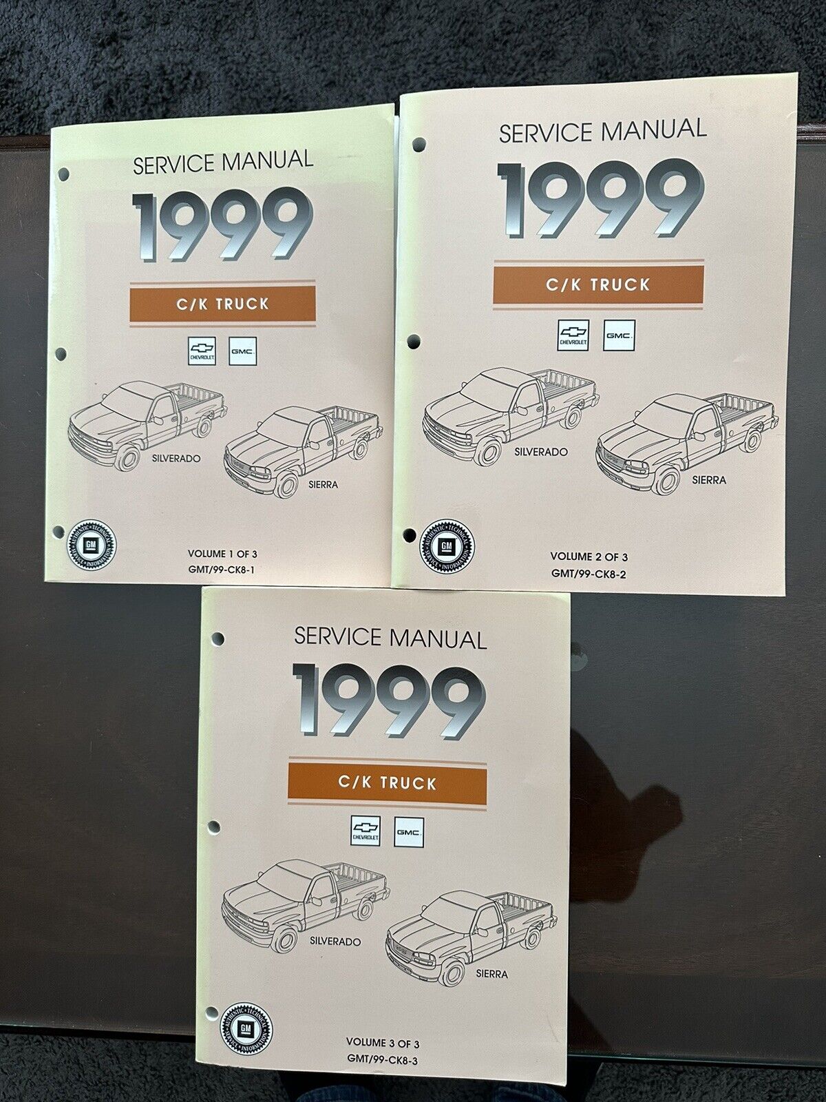1999 Silverado/Sierra Factory Service Manual Set