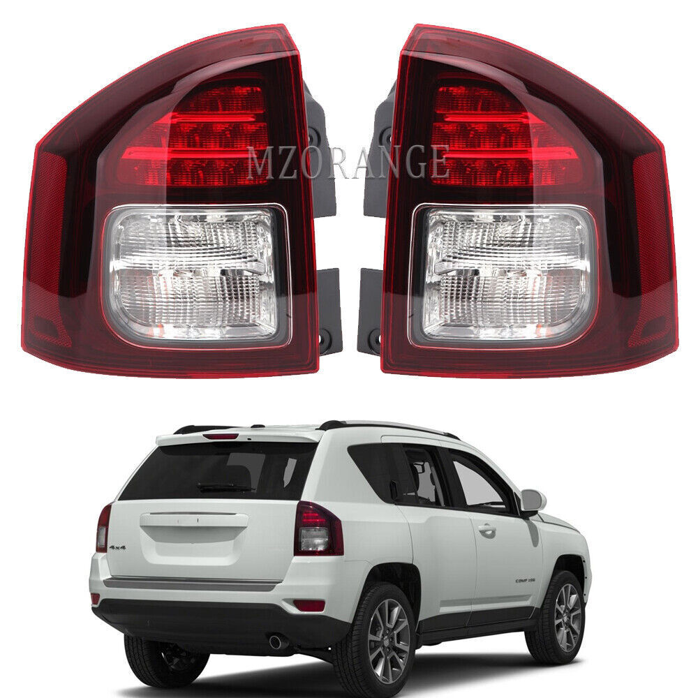 2014 2015 2016 2017 For Jeep Compass LED Tail Light Assembly Brake Left&Right