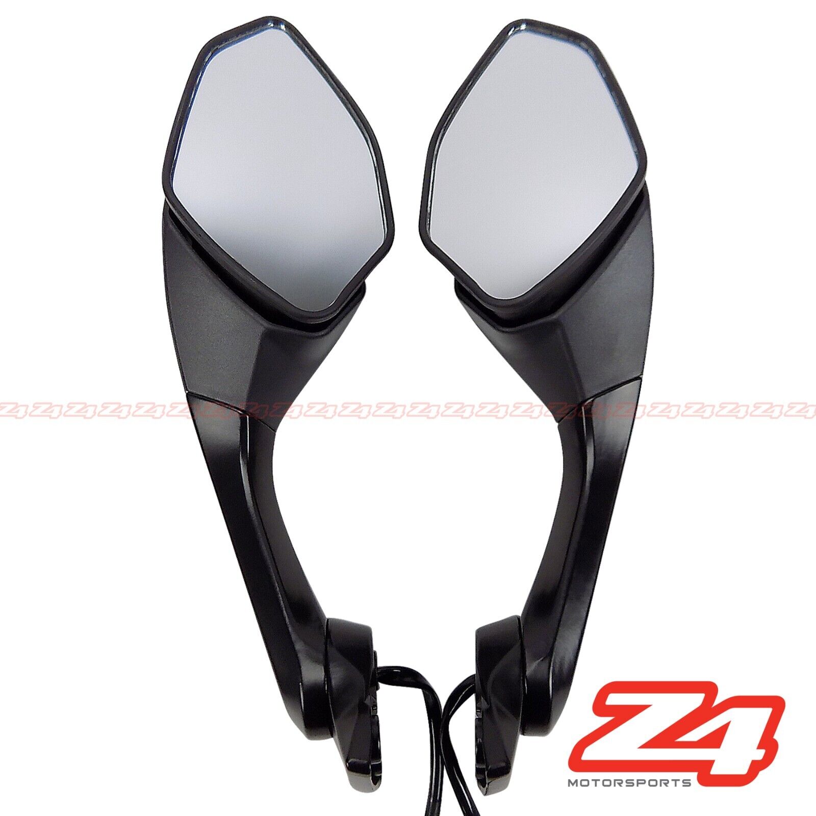 2020-2024 Yamaha R1/M Side Rear View Mirrors Integrated LED Turn Signal Blinkers