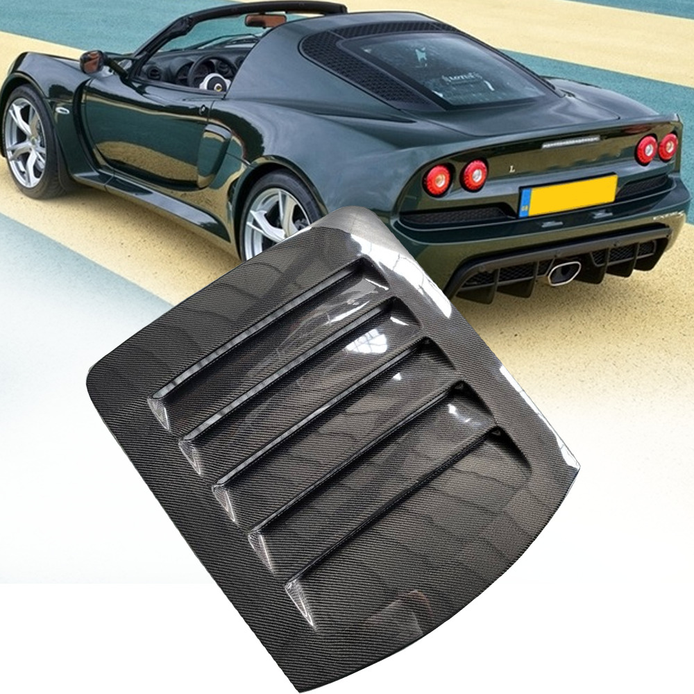 Carbon Fiber Rear Window Louver Cover Sun Shade Fit LOTUS EXIGE SERIES 3 2013+