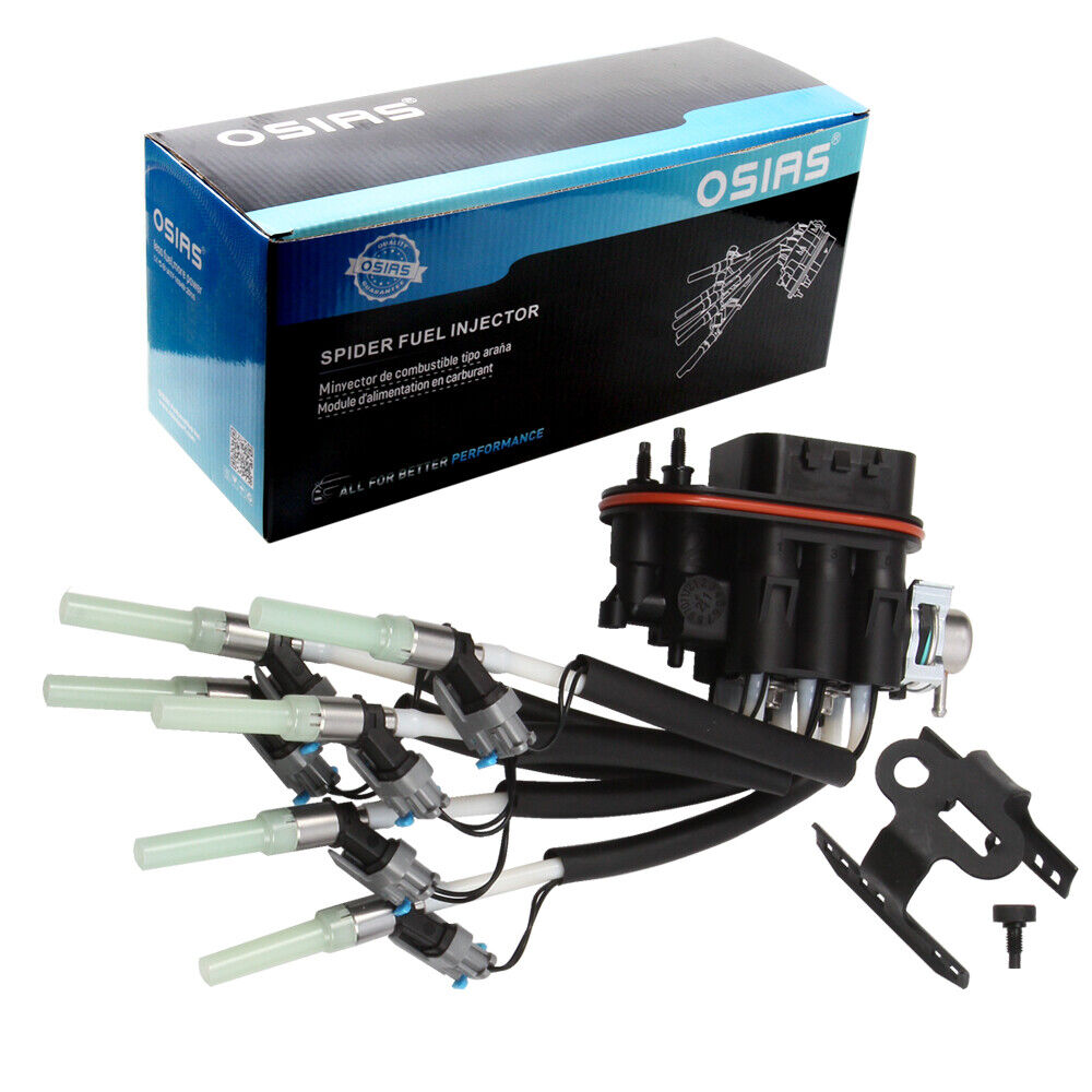 Central Fuel Spider Injector w/ Bracket for Chevoret GMC Isuzu 4.3L V6 12568332