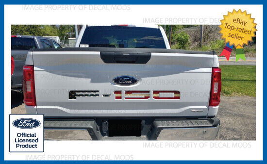 2021 Ford F150 Tailgate Inserts Decals Letters Stickers American USA Flag FG1R7