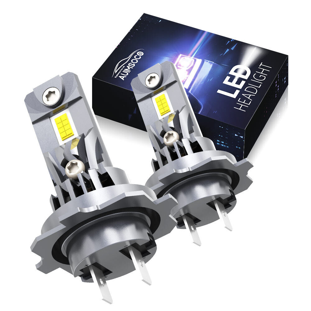 For Volkswagen Jetta 2005-2018 2X H7 LED Headlight Bulbs Canbus White Plug&Play
