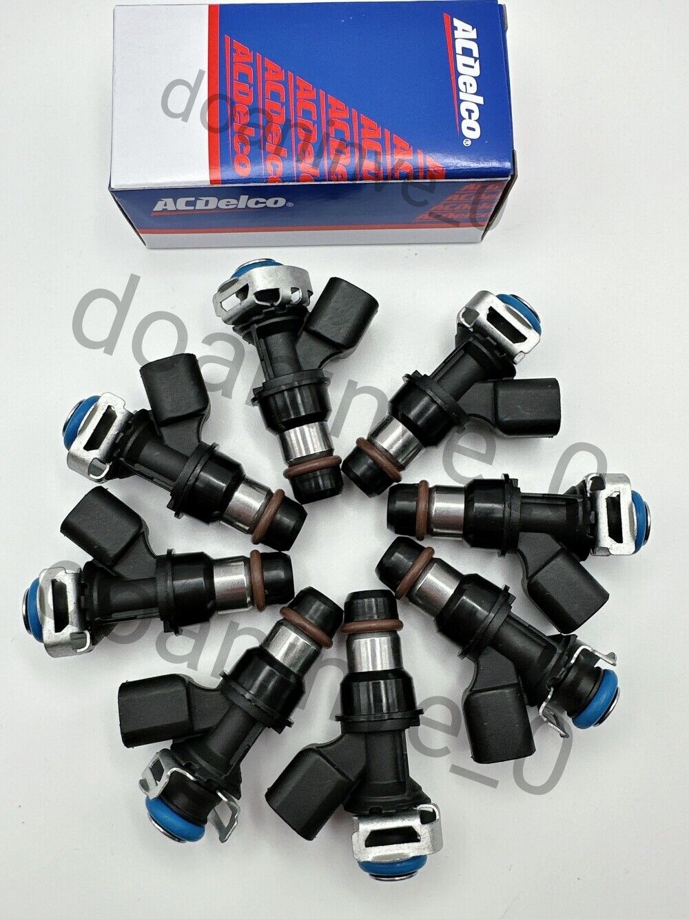8x Genuine 12580681 Fuel Injector 217-1621 For 2004-10 Chevy GMC 4.8/5.3/6.0/6.2
