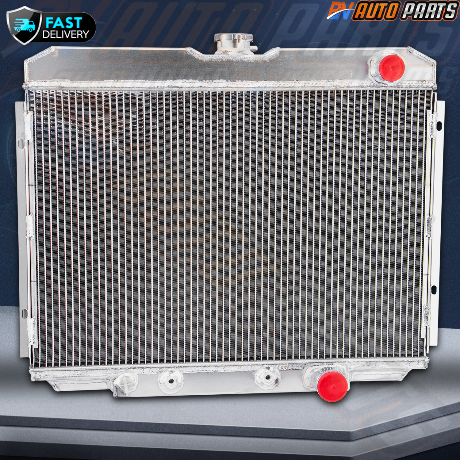 3 Rows Aluminum Radiator For 1967-1970 Ford Mustang/Mercury Cougar All Engine