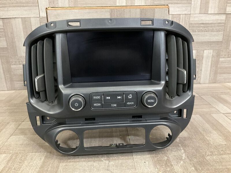 2017-2019 Chevrolet Colorado Audio Equipment Radio With Display Screen OEM