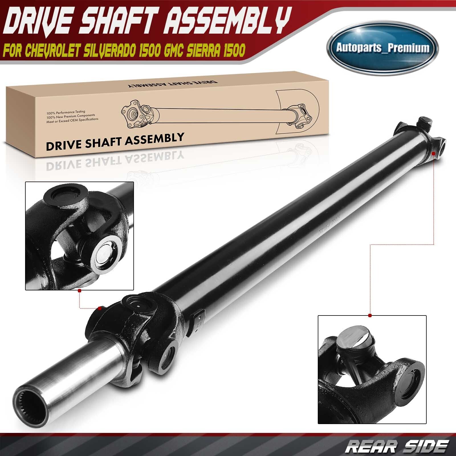 Rear Driveshaft Prop Shaft Assembly for Chevy Silverado 1500 GMC Sierra 1500 4WD