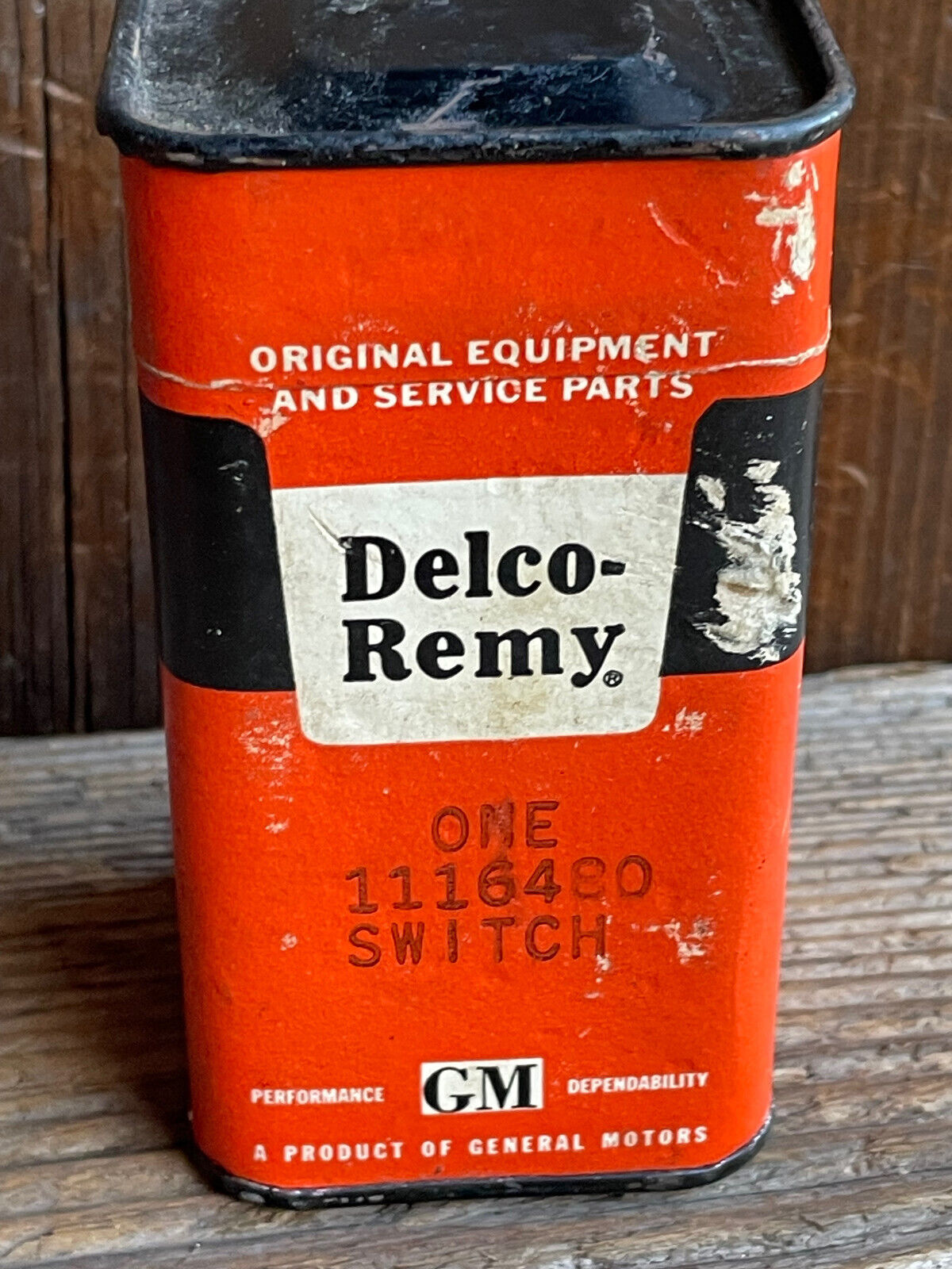 NOS DELCO REMY GM Ignition switch 1116480 OEM ~ 1947 - 49 IHC Truck ~ Sealed