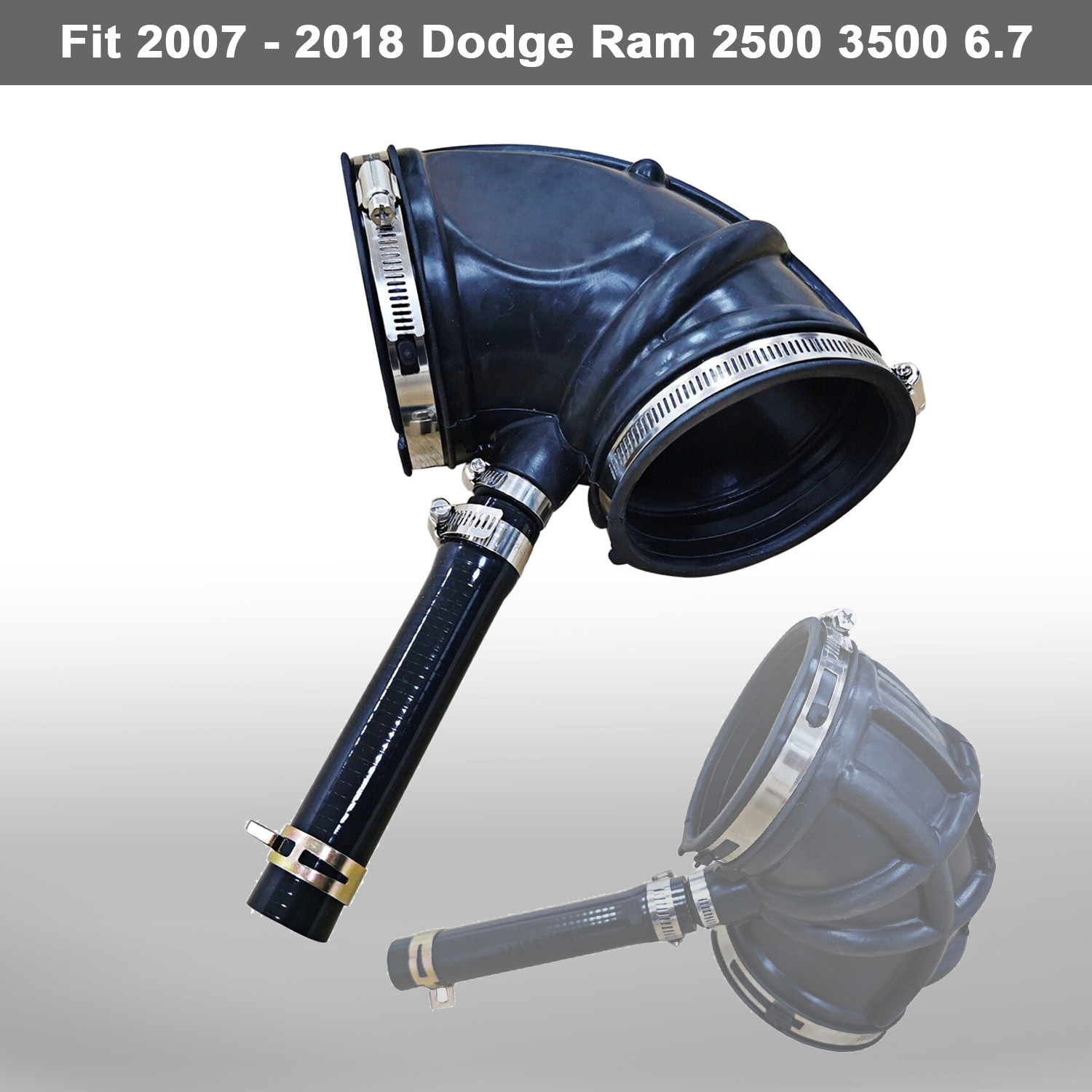 Intake Clean Air Duct Pipe Fit 2007-2018 Dodge Ram 2500  /3500  6.7 Diesel