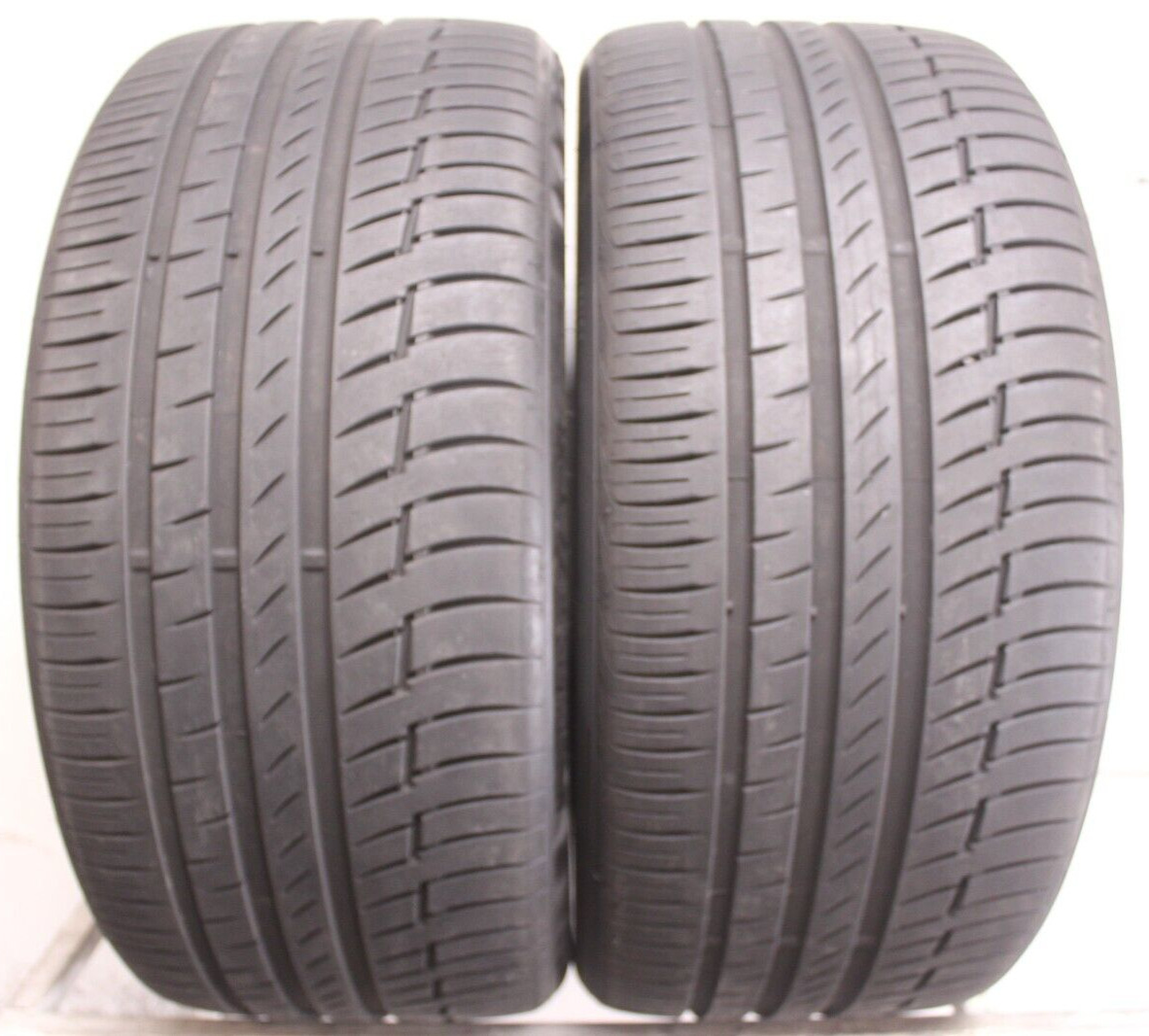Two Used 275/35R22 2753522 Continental Premium Contact6 BMW 104Y 7/32 A62