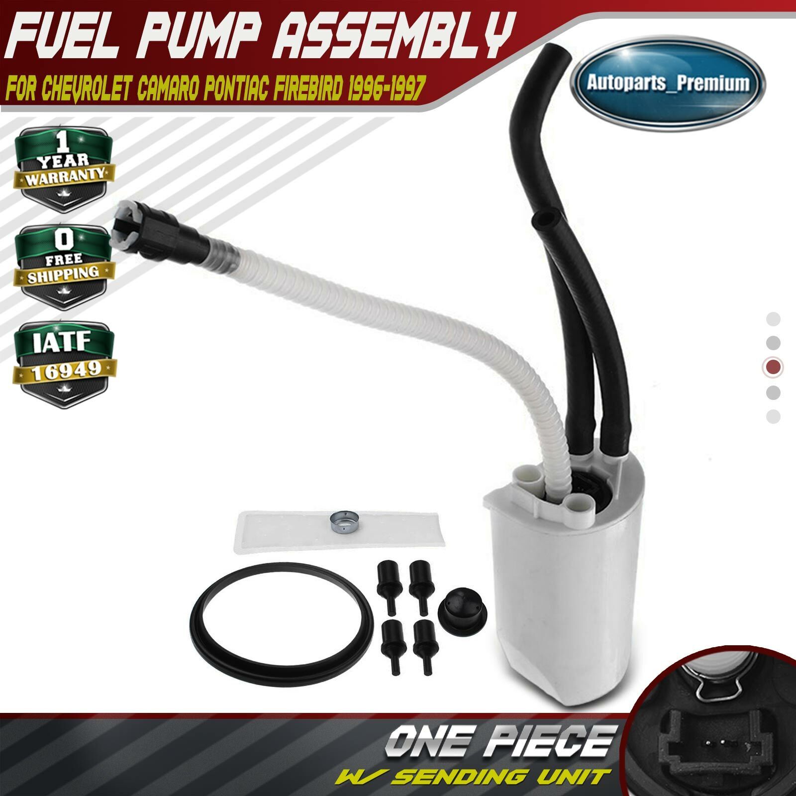 Fuel Pump for Chevrolet	Camaro Pontiac Firebird 1996-1997 V6 3.8L V8 5.7L Petrol