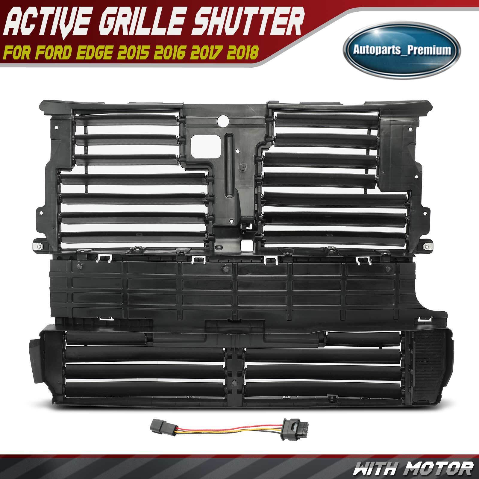 Active Grille Shutter w/ Motor Assembly for Ford Edge 2015 2016 2017 2018 2.0L