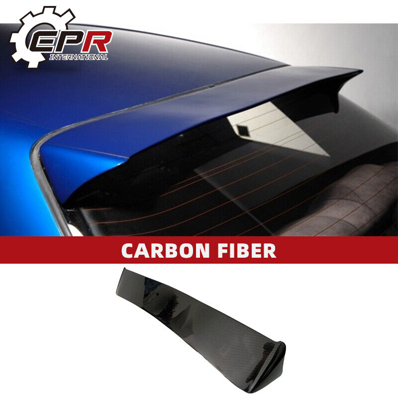 For Nissan Skyline R32 GTS GTR Carbon DM Style Rear Roof Window Spoiler Wing 
