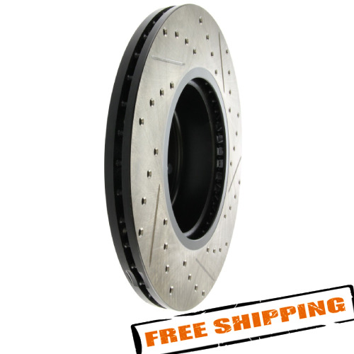 StopTech Sport Drilled & Slotted 1-Piece Front Brake Rotorfor 13 BMW 135is