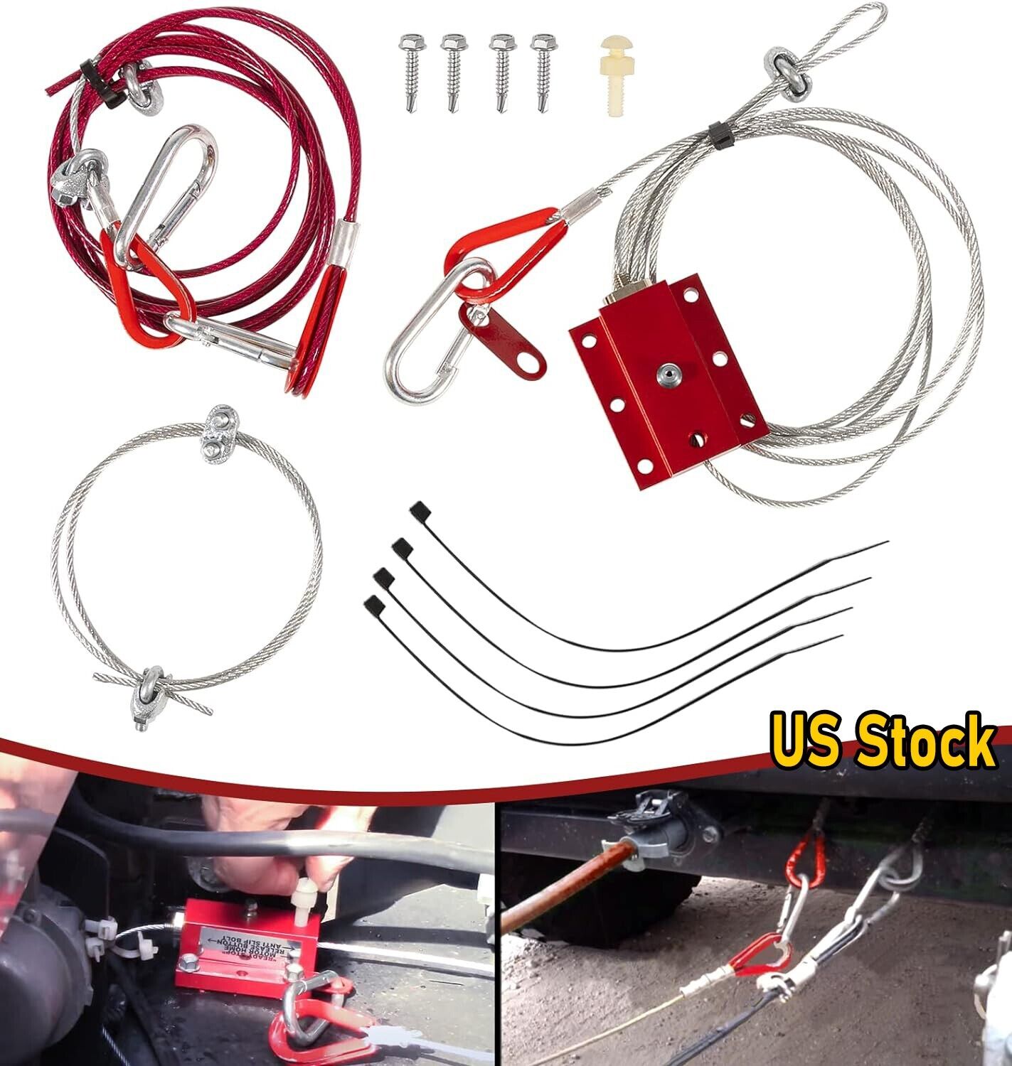 RS-5000 Ready Stop Break Away Device for NSA RV Towed Vehicle Braking Control