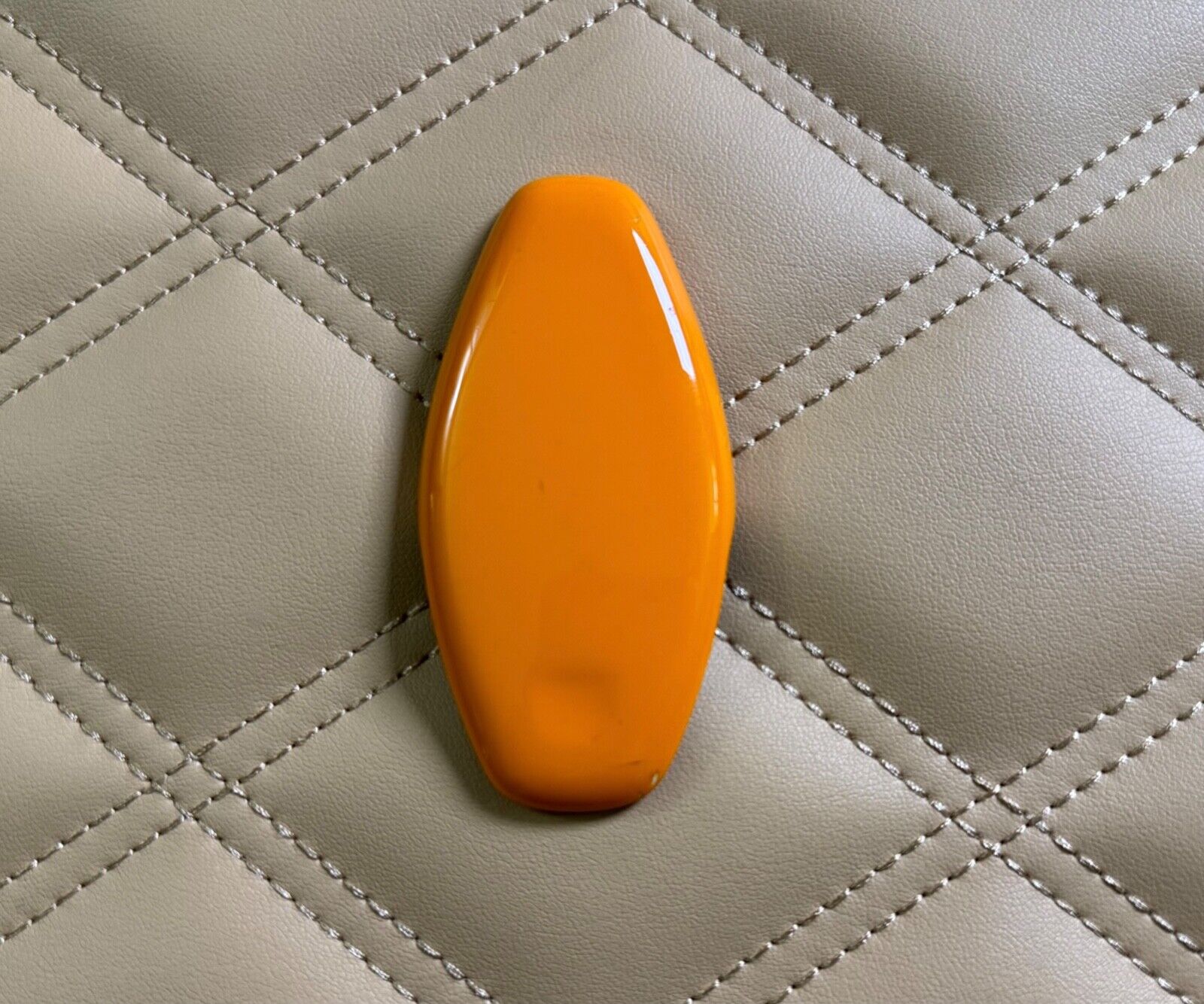 McLaren Orange Painted Key Back Cover for 570S 570GT 600LT 720S Senna