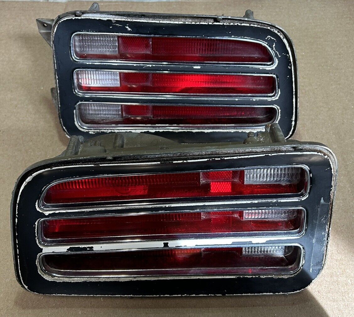 1970 Plymouth Cuda Tail Lights Original Mopar (Pair) LH RH OEM 70 C HEMI 440 AAR