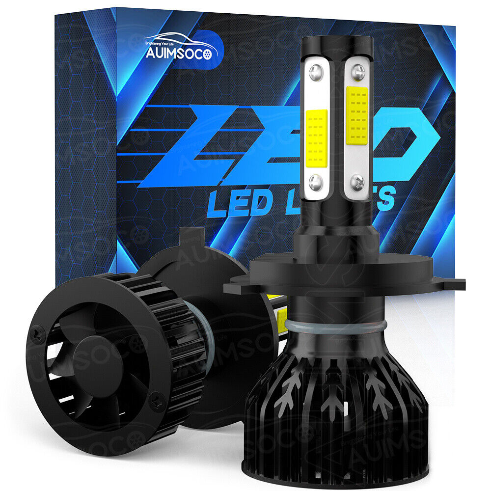 2pcs LED Headlight Bulbs H4 9003 for Honda CR-V CRV 2007-2014 Hi/Lo Beam 6500K